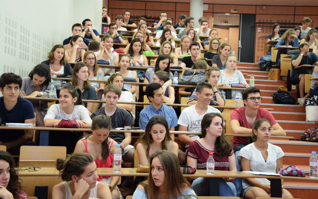 étudiants amphi