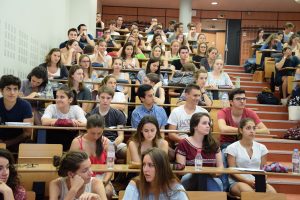 étudiants amphi